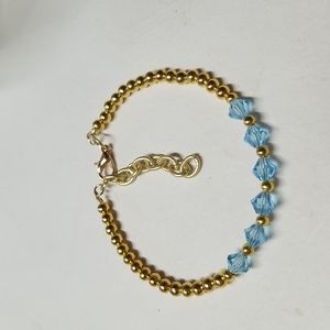 March birthstone bracelet